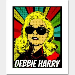 Debbie Harry Pop Art Design // Fan Art Posters and Art